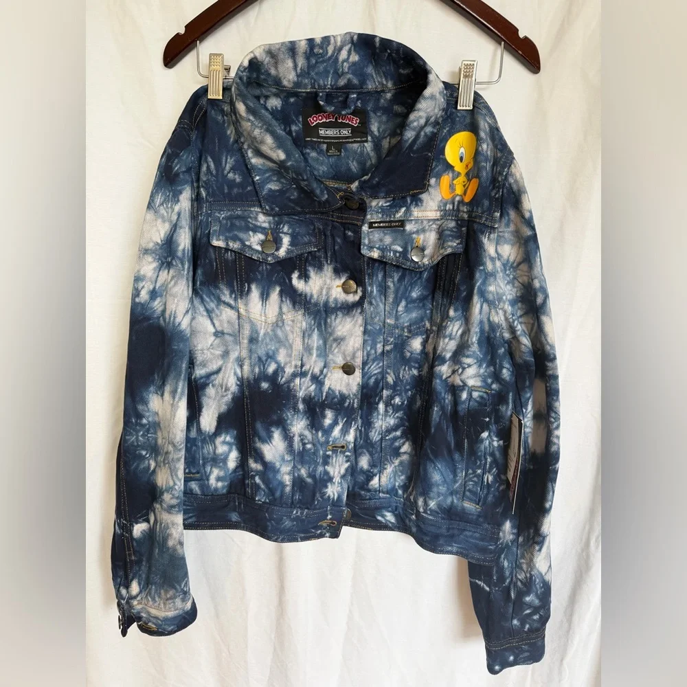 Tie-dye trucker jacket, for Looney Tunes members only, size L - Picture 4 of 13